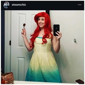 Loft gradient ombré dye mini dress